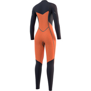 2021 Mystic Womens Dazzled 5/3mm Chest Zip Wetsuit 210078 - Dark Leaf